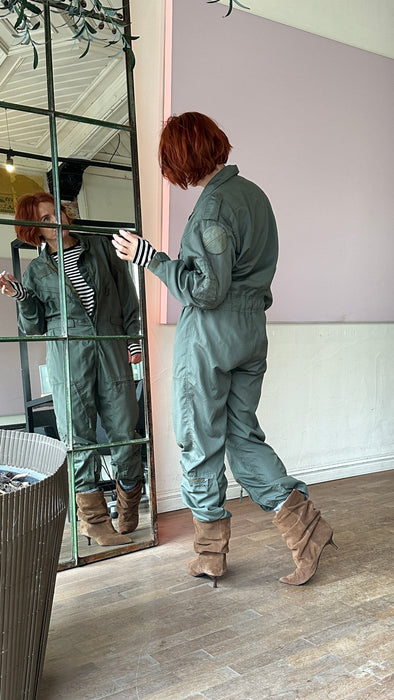 Grijsgroene vliegeniers overall