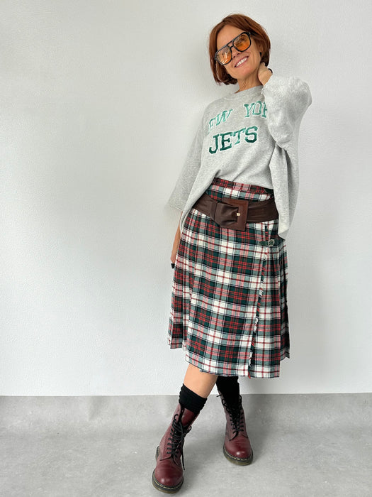 Schotse kilt plissé rok