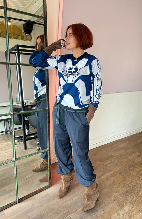 Blauwe Pantalon Tommy Hilfiger