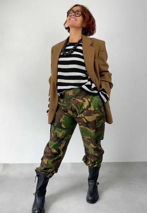 Camelkleurige blazer