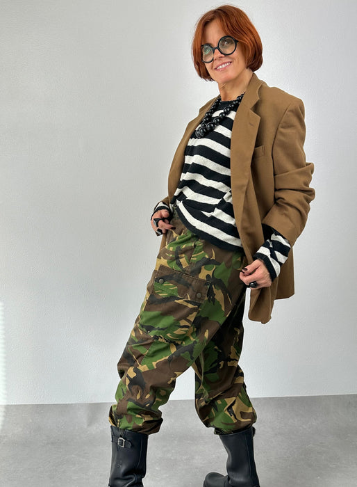 Camelkleurige blazer