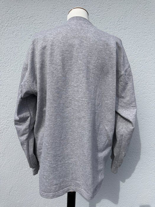 Grijs gemêleerde sweater Fishbone
