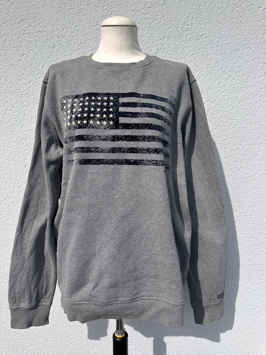 Grijze Woolrich sweater