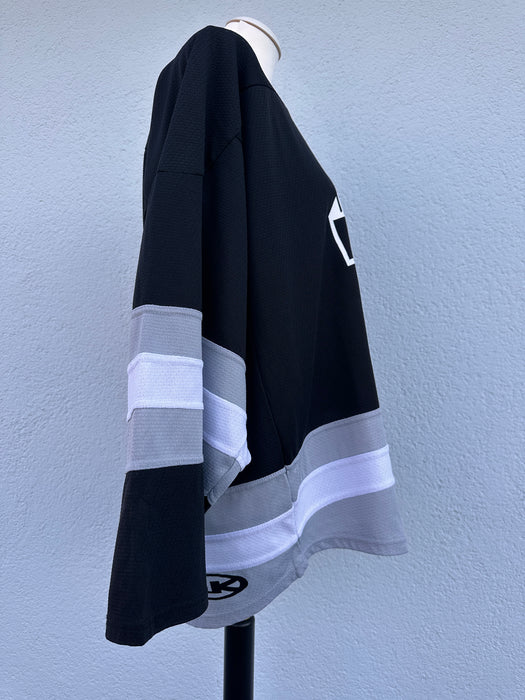 Zwart wit grijs ijshockey shirt