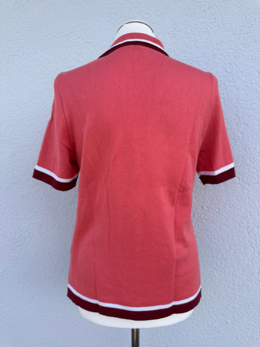 Koraal roze polo