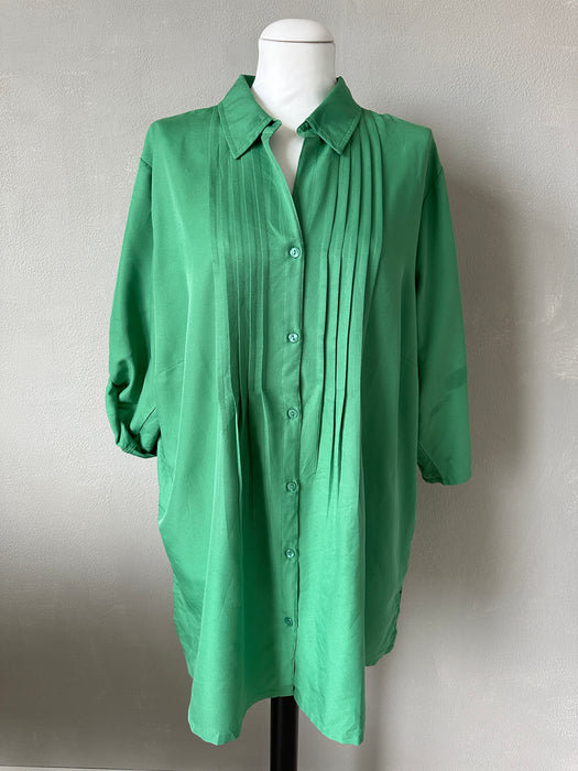 Groene oversized blouse