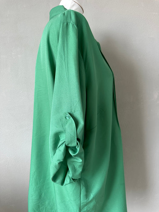 Groene oversized blouse