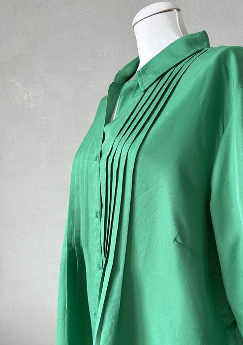 Groene oversized blouse