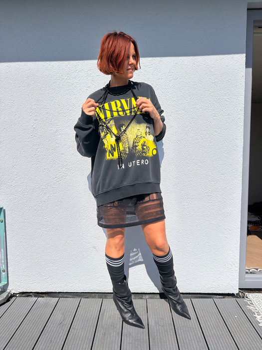 Oversized Nirvana sweater