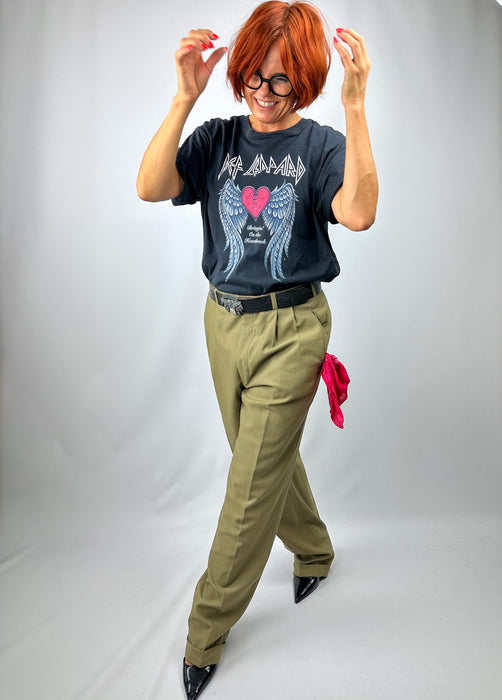Olijfgroene pantalon