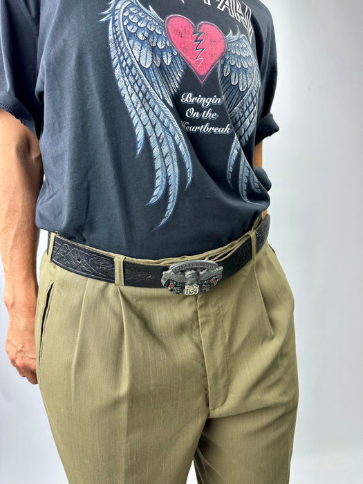 Olijfgroene pantalon