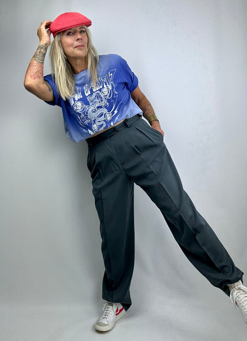 Blauwgrijze Hugo Boss pantalon