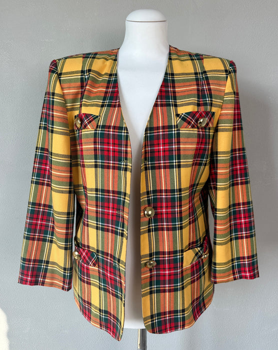 Klassiek geruit jasje