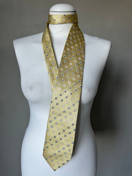 Butter yellow stropdas