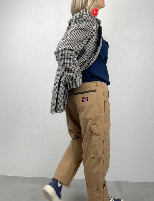 Wrangler worker in de kleur walnoot