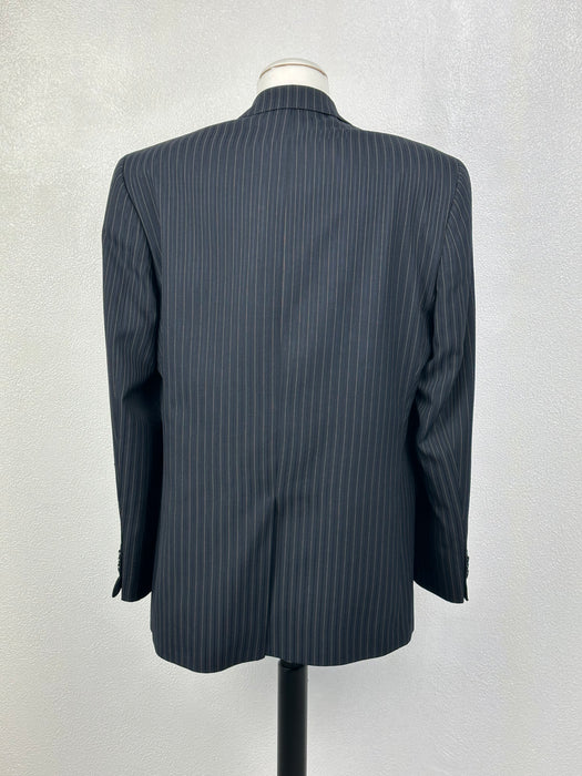 Donker blauw krijtstreep colbert