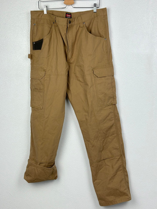 Wrangler worker in de kleur walnoot