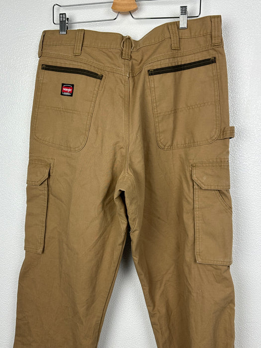 Wrangler worker in de kleur walnoot