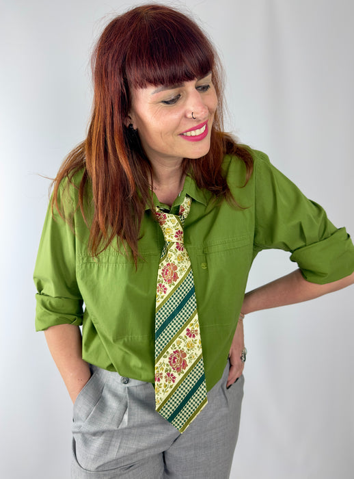 Donkergroene blouse Timberland