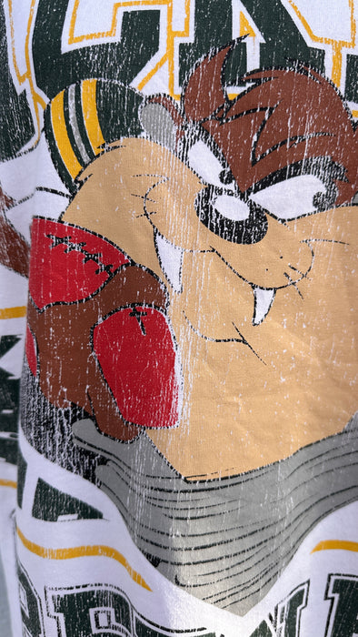 Wit oversized T-shirt Packers Greenbay