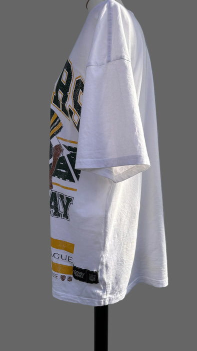 Wit oversized T-shirt Packers Greenbay
