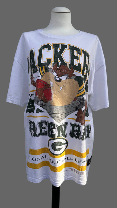 Wit oversized T-shirt Packers Greenbay