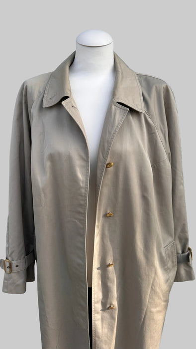 Beige trenchcoat