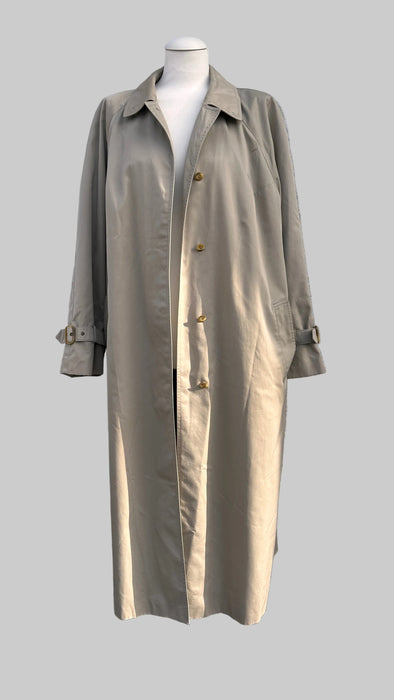 Beige trenchcoat