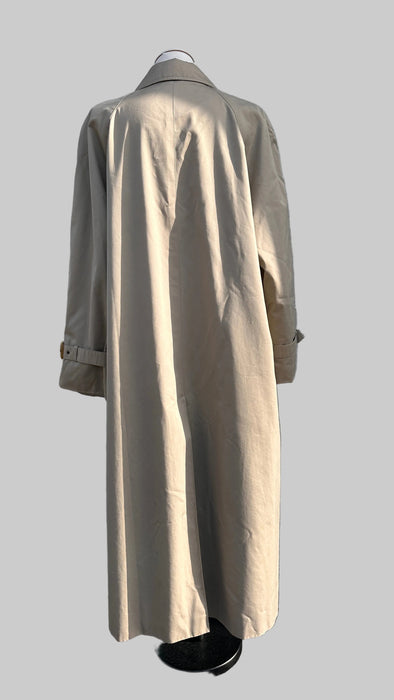 Beige trenchcoat