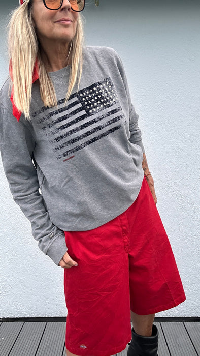 Grijze Woolrich sweater