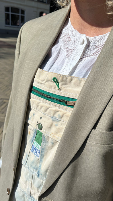 Vintage broderie bloesje