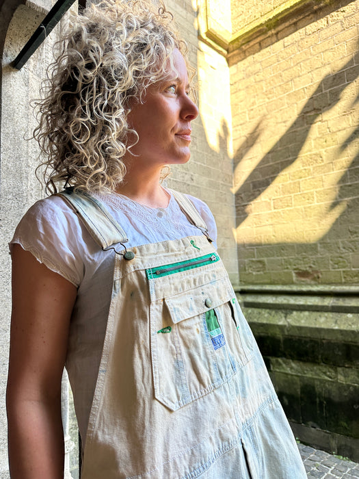 Vintage broderie bloesje