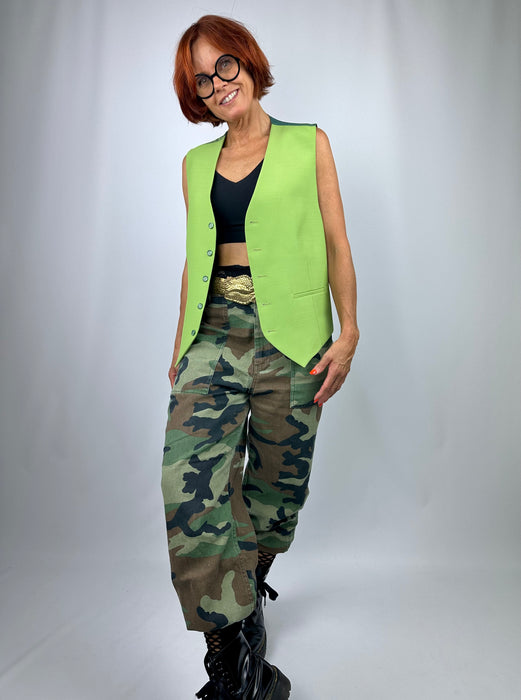 Gilet Matcha groen