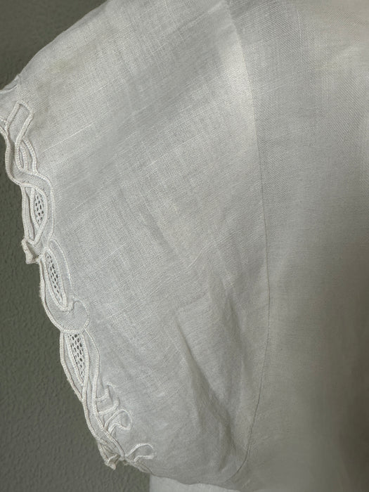 Vintage broderie bloesje