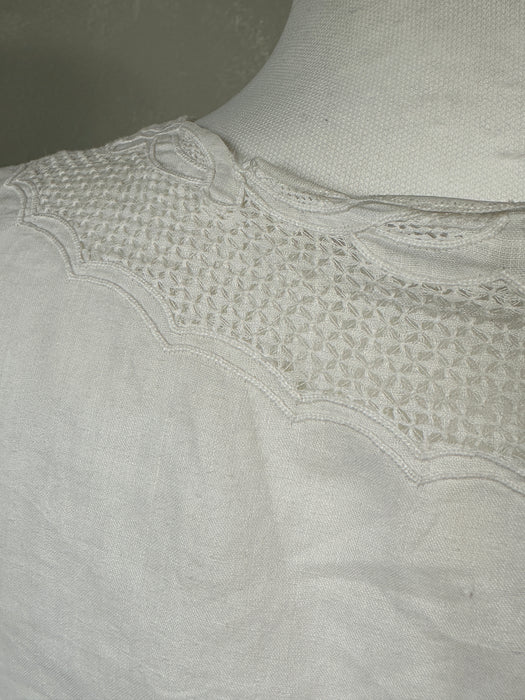 Vintage broderie bloesje