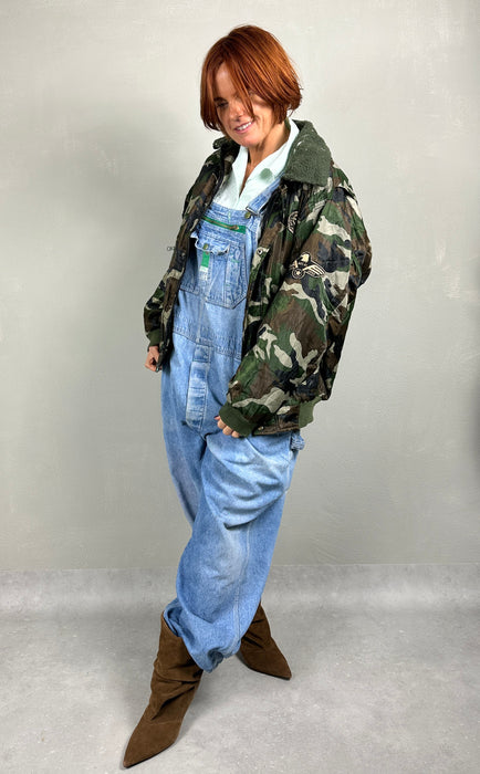 Camo bomber jack