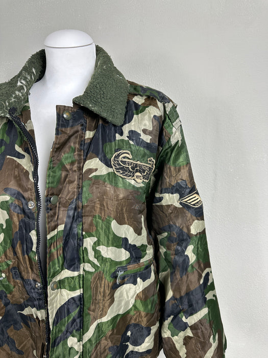 Camo bomber jack