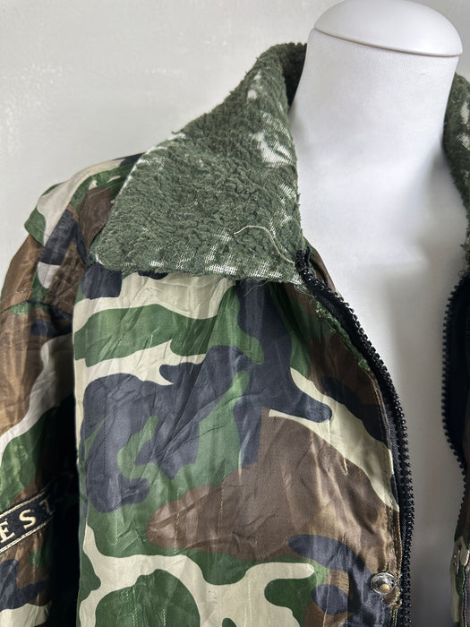 Camo bomber jack