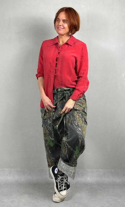 Rode blouse