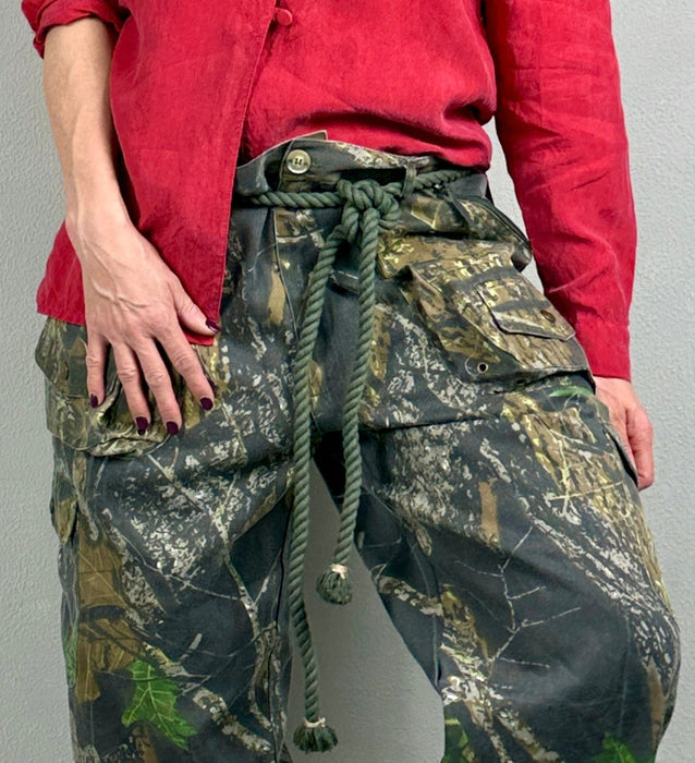 Koordriem Army groen