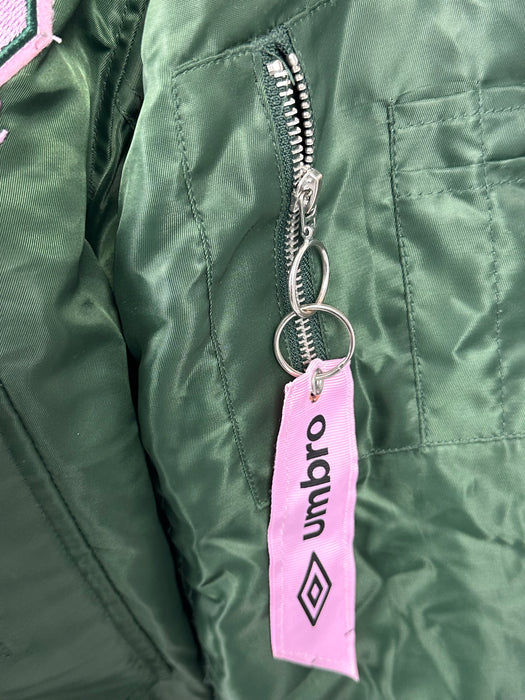 Groen bomber jack van Umbro