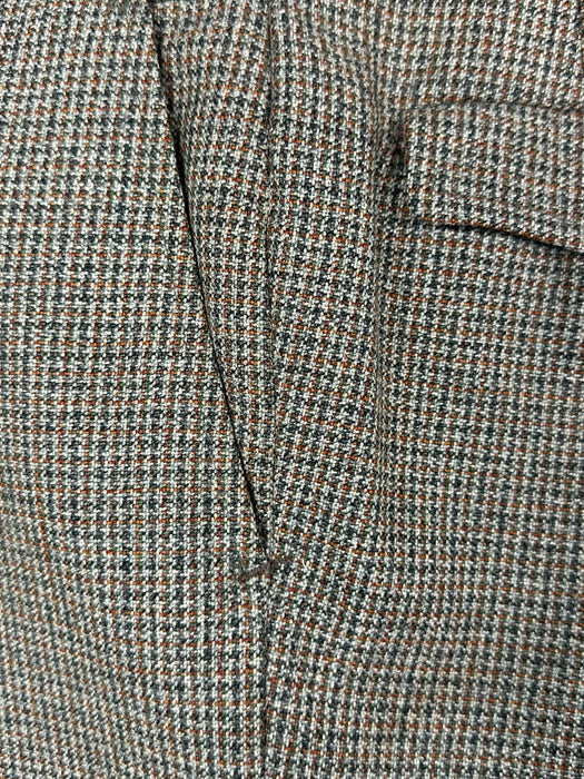 Tweed broek met pied de poule ruitje