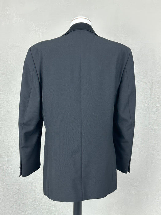 Zwarte smoking jas met sjawlkraag M