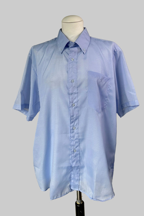 Blouse in lichtblauw