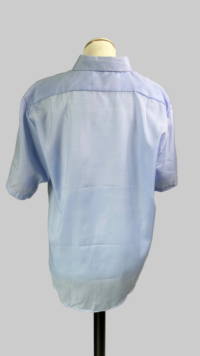 Blouse in lichtblauw