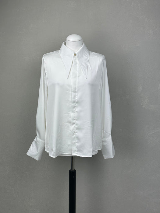 Puntkraag blouse M