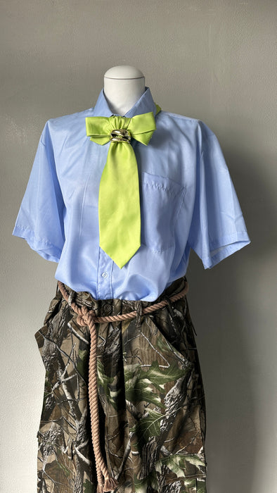 Blouse in lichtblauw