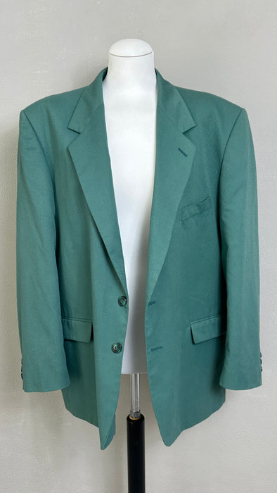 Zeegroene smiley blazer
