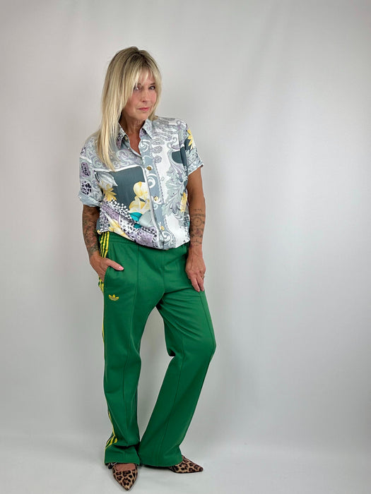 Print blouse korte mouw