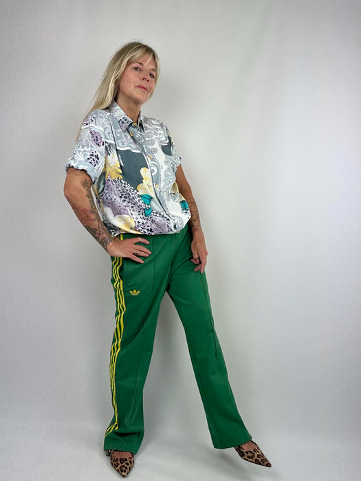 Print blouse korte mouw